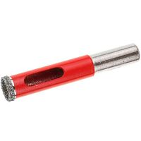 Сверло алмазное трубчатое по кафелю и стеклу, d=6 мм, зерно Р 60, ЗУБР Профессионал 29850-06  картинка